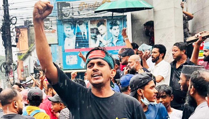 সিলেটে বৈষম্যবিরোধী ছাত্র আন্দোলনের জেলা আহ্বায়ক গ্রেপ্তার