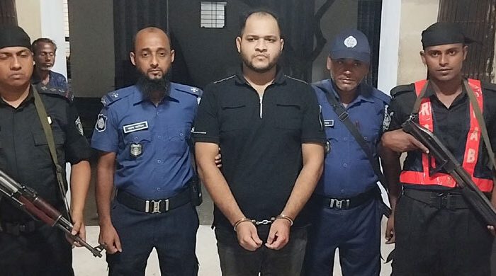 ব্রাহ্মণবাড়িয়ায় ছাত্রলীগ নেতা গ্রেফতার
