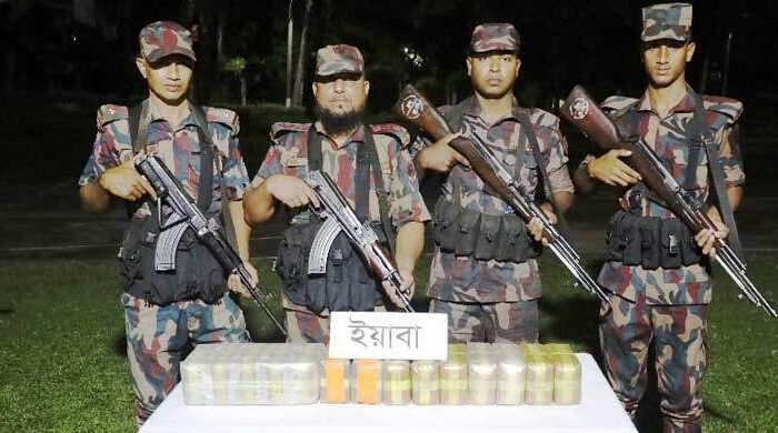 পালংখালি সীমান্ত থেকে এক লাখ ৪০ হাজার পিস ইয়াবা উদ্ধার