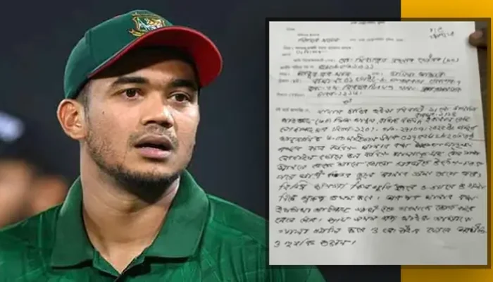ক্রিকেটার তাসকিন আহমেদের