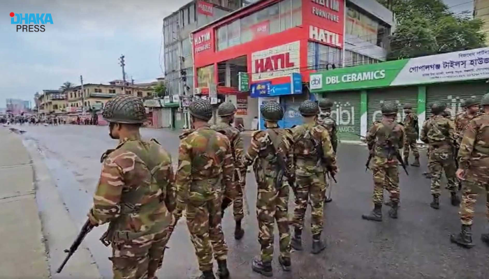 গোপালগঞ্জে এনসিপি পদযাত্রা