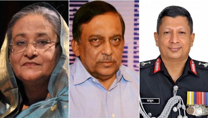 শেখ হাসিনাসহ তিন