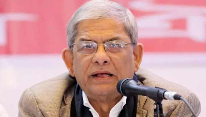 অন্তর্বর্তী সরকারের উপদেষ্টাদের সততায় বিএনপির পূর্ণ আস্থা রয়েছে-মির্জা ফখরুল