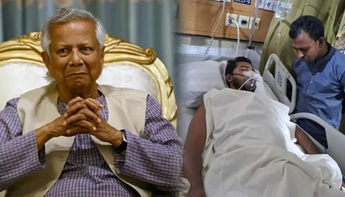 নুরের চিকিৎসার ও স্বাস্থ্যের খোঁজ নিলেন প্রধান উপদেষ্টা