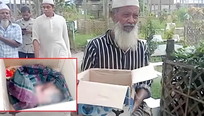 দাফনের সময় আজানের শব্দে নড়ে উঠলো নবজাতক,