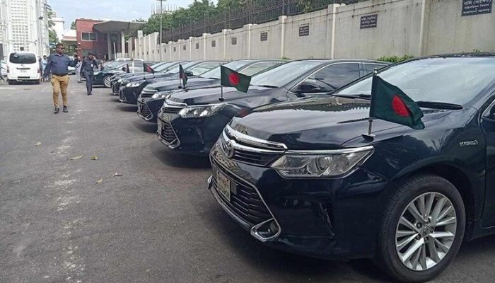 আগামী সরকারের মন্ত্রী ও কর্মকর্তাদের জন্য ২৮০টি গাড়ি কেনার অনুমোদন