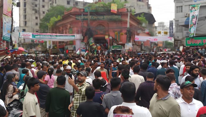 বিভাগের দাবিতে উত্তাল কুমিল্লা