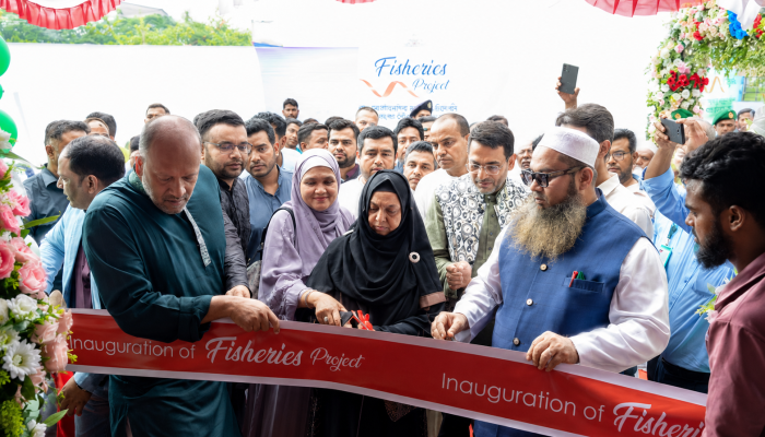 কিশোরগঞ্জে আকিজের মৎস্য প্রকল্প