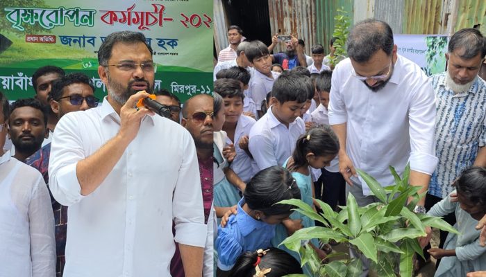 ২৫ কোটি গাছ লাগাতে শিক্ষার্থীদেরও পাশে চান : প্রতিমন্ত্রী আমিনুল হক