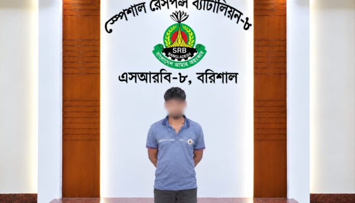 নেছারাবাদে ৪ কেজি গাঁজাসহ একজন গ্রেপ্তার
