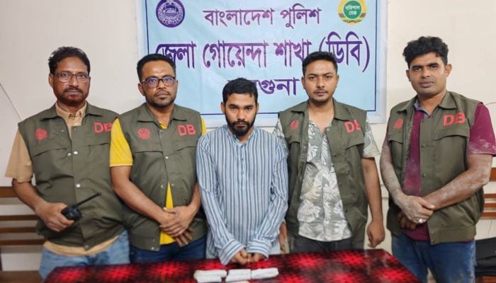 বরগুনায় ইয়াবা ও গাঁজাসহ একজন গ্রেপ্তার